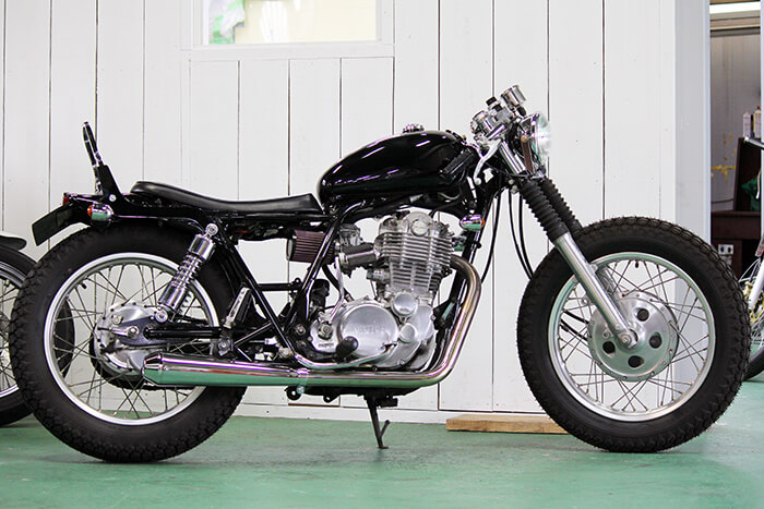 HOT爆買い SR400・SR500 シッシーバー ショーティー 230mm（2％er